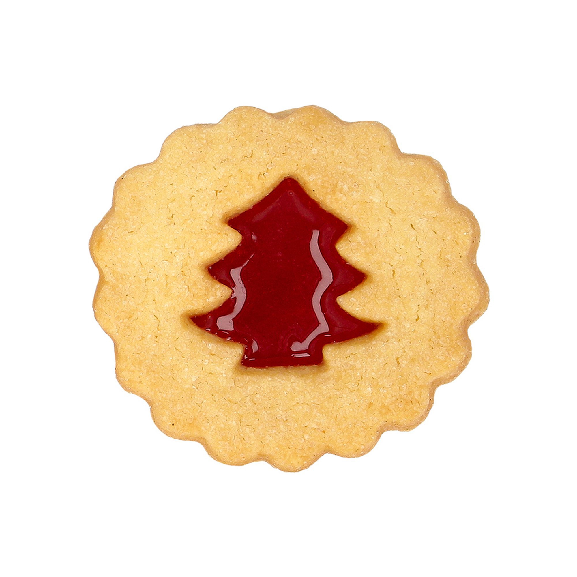Birkmann - Cookie cutter - linzer pine tree - 5 cm