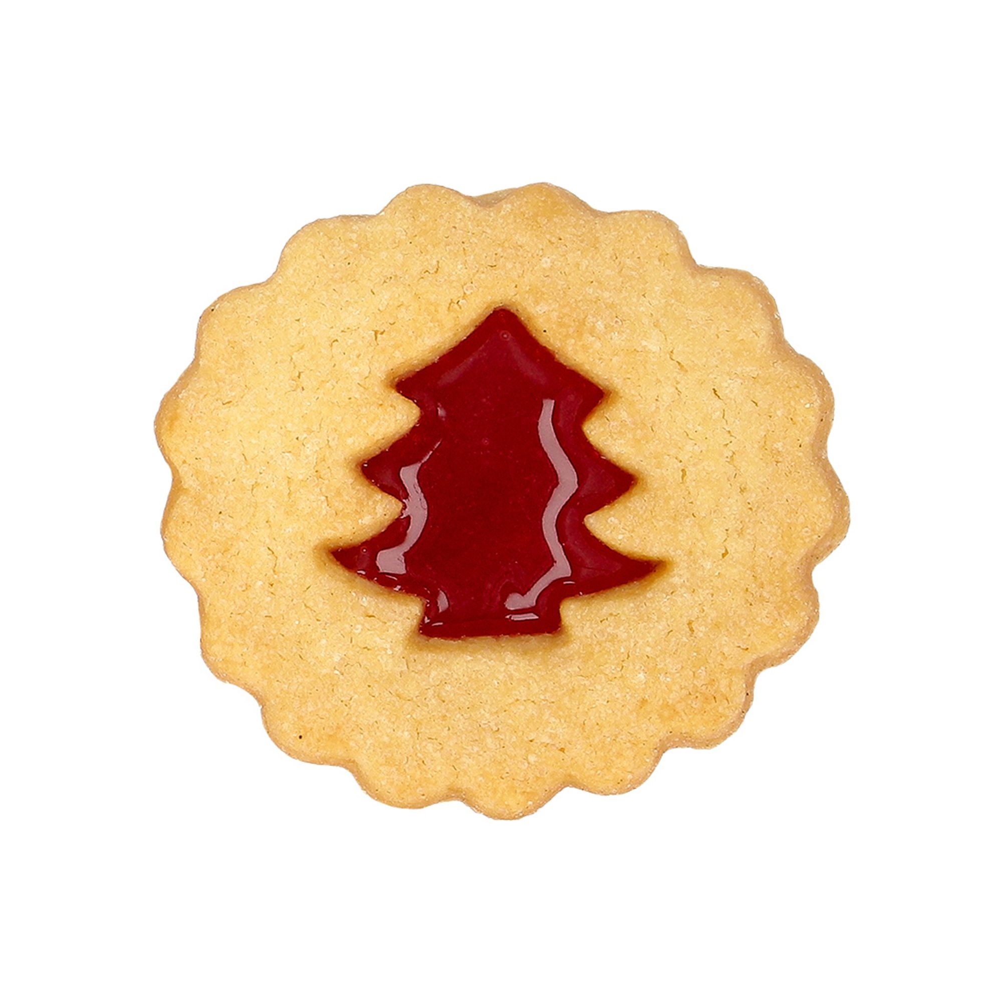 Birkmann - Cookie cutter - linzer pine tree - 5 cm
