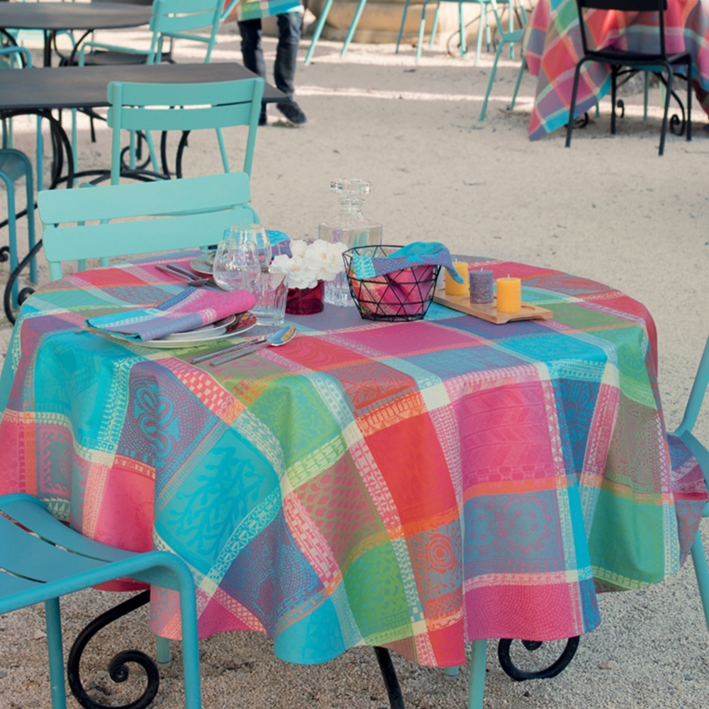 Garnier-Thiebaut Tablecloth - Mille Wax Cocktail - oB
