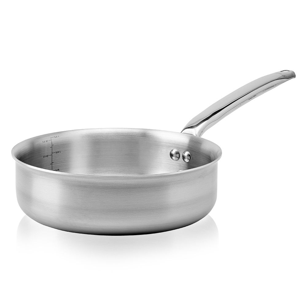 de Buyer - Stainless Steel - Straight Sauté Pan - ALCHIMY de Buyer - Stainless Steel - Straight Sauté Pan - ALCHIMY