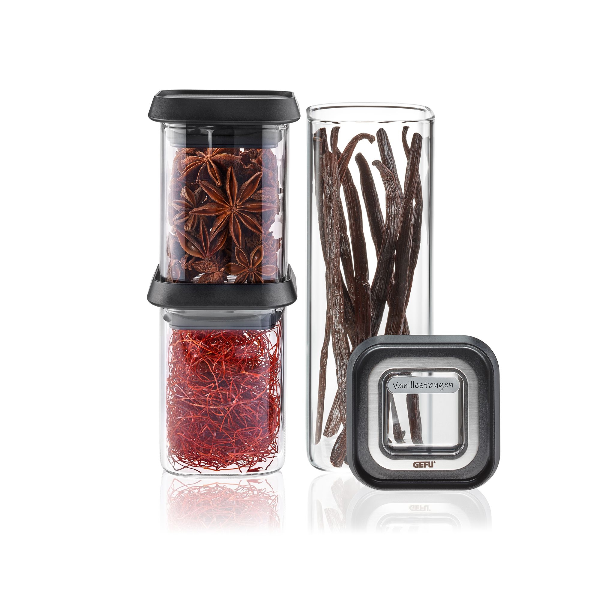 Gefu - 3-piece storage box set PANTRY mini Gefu - 3-piece storage box set PANTRY mini