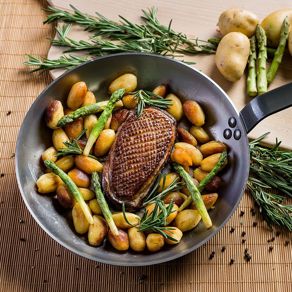 de Buyer - Mineral B round Frypan 24 + 28 cm de Buyer - Mineral B round Frypan 24 + 28 cm