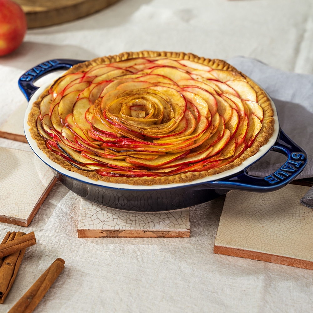 STAUB - Tarteform | Keramik | 24 cm | dunkelblau