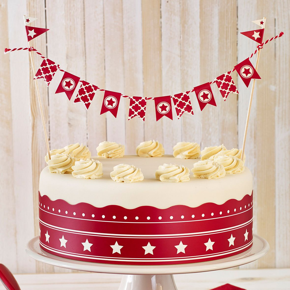 Birkmann - Cake Deco Set / Stars, 4 Pieces.