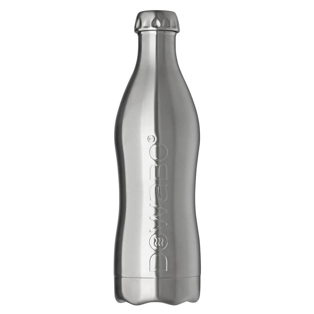 Dowabo - Edelstahl Trinkflasche - Pure Steel Collection Steel - 1200 ml