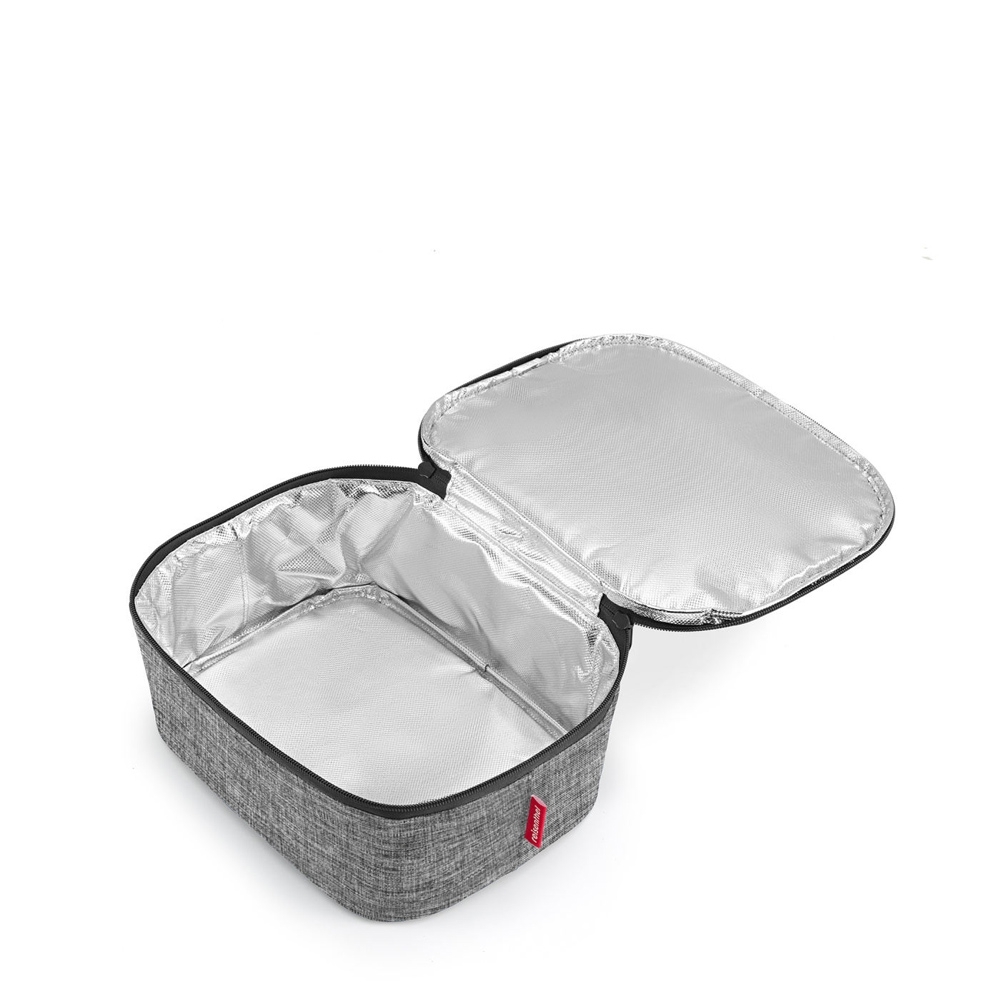 reisenthel - coolerbag M pocket - twist silver reisenthel - coolerbag M pocket - twist silver