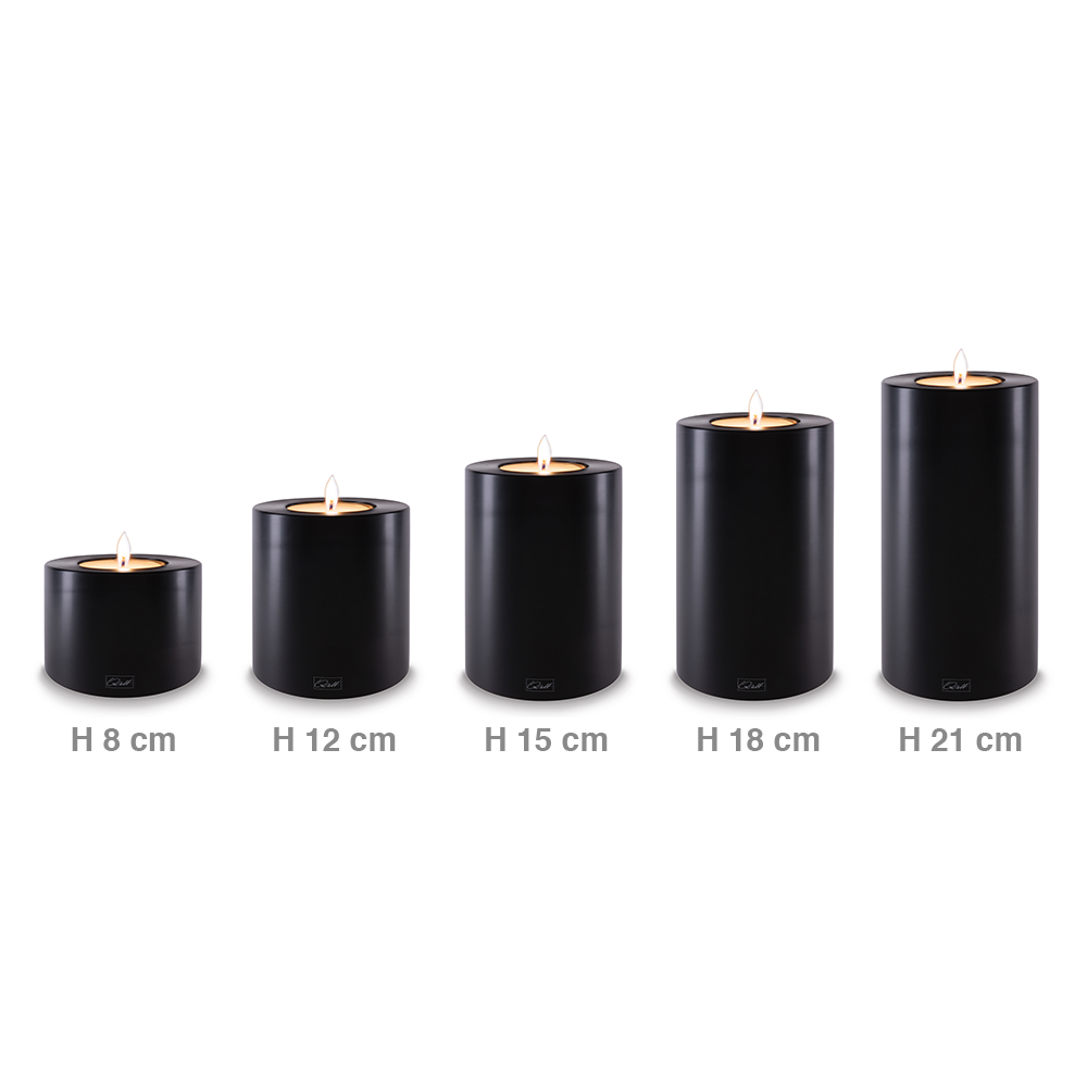 Qult Farluce Trend - Tealight Candle Holder - black