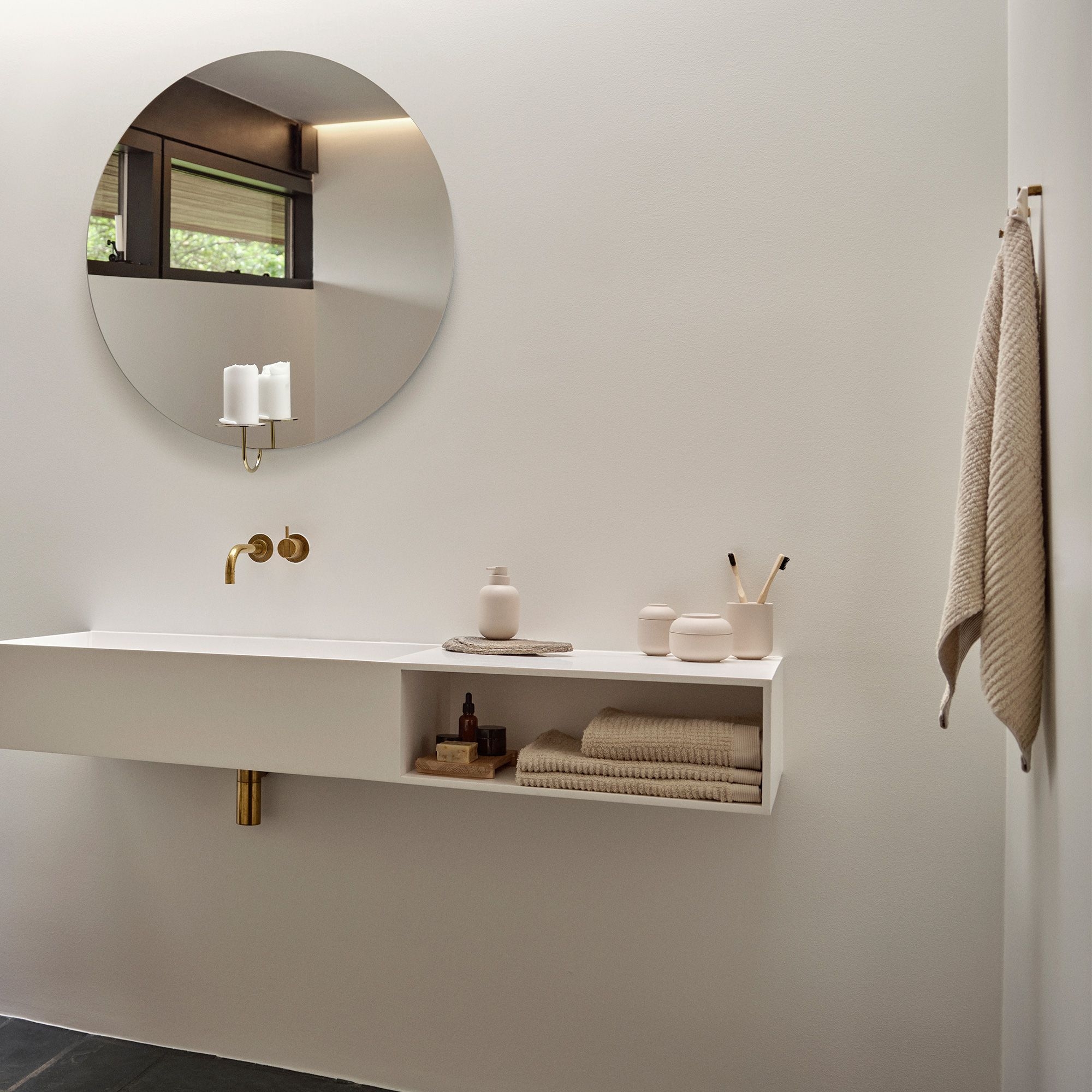 Zone - Sensu Zahnbürstenbecher - Sand