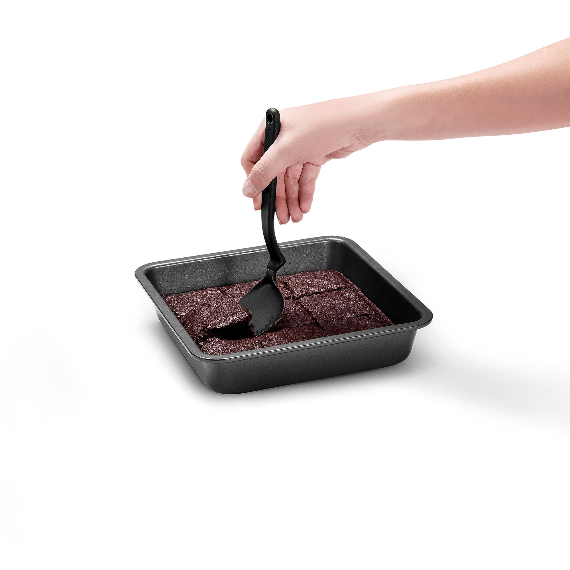 Dreamfarm - Mini Chopula, 24 cm - Silikonwender, schwarz