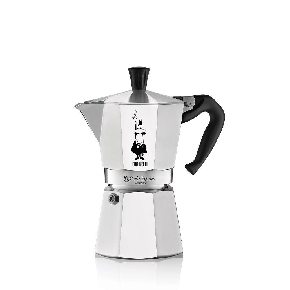 Bialetti - Espressokocher Moka Express, 4 Tassen