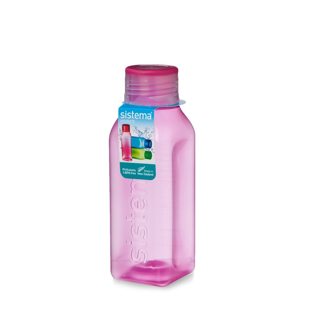 sistema - Bottle Hydrate Square 475 ml