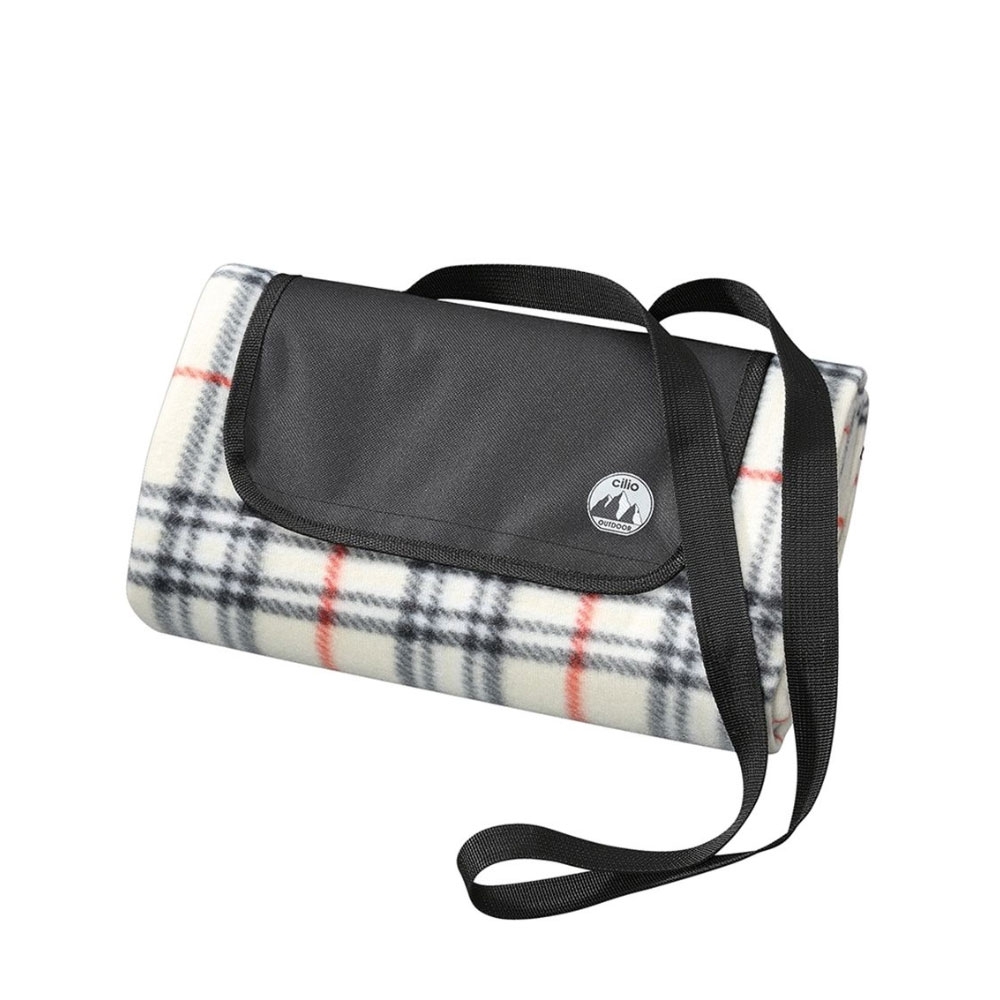 cilio - Picknickdecke "Weekend" beige 145 x 130 cm cilio - Picknickdecke "Weekend" beige 145 x 130 cm