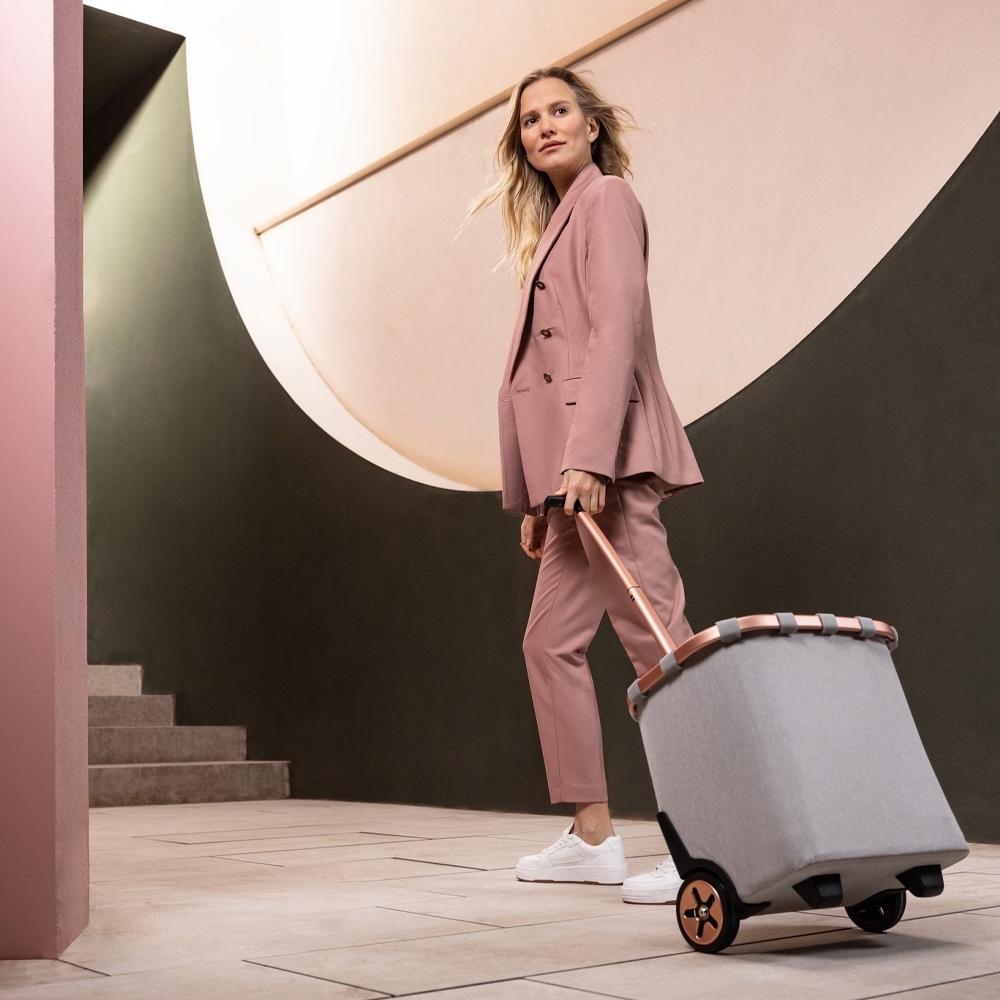 reisenthel - carrycruiser -  frame twist sky rose reisenthel - carrycruiser -  frame twist sky rose