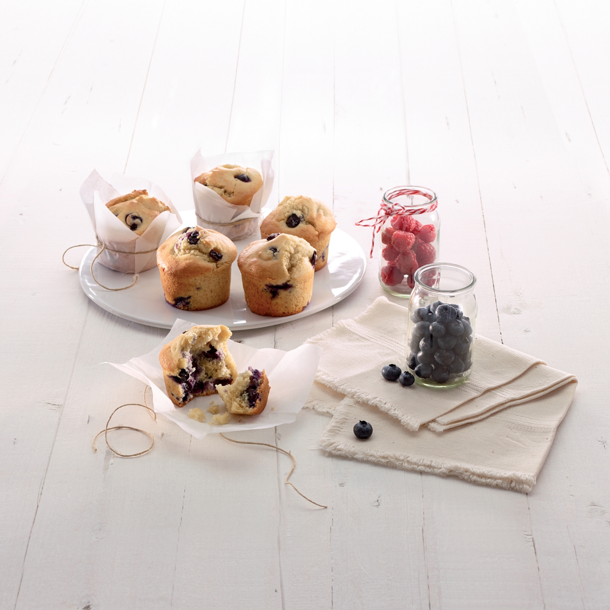 Lékué - Silicone muffin mold, 6 cavities