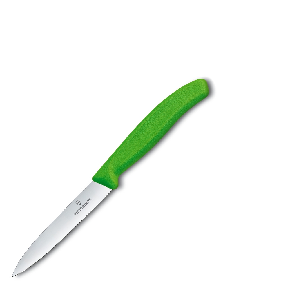 Victorinox - Swiss Classic vegetable knife set of 2, 10 cm, green Victorinox - Swiss Classic vegetable knife set of 2, 10 cm, green