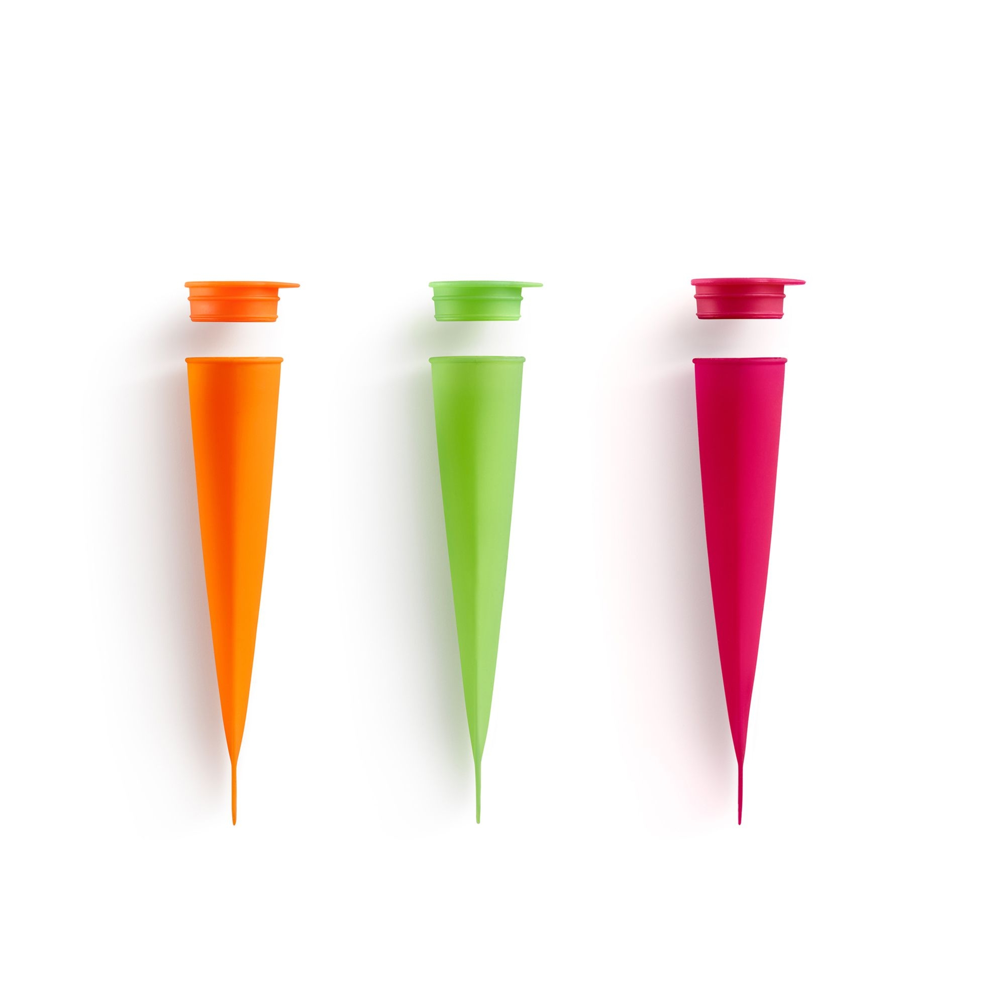 Lékué - ice cream molds, set of 3 colored