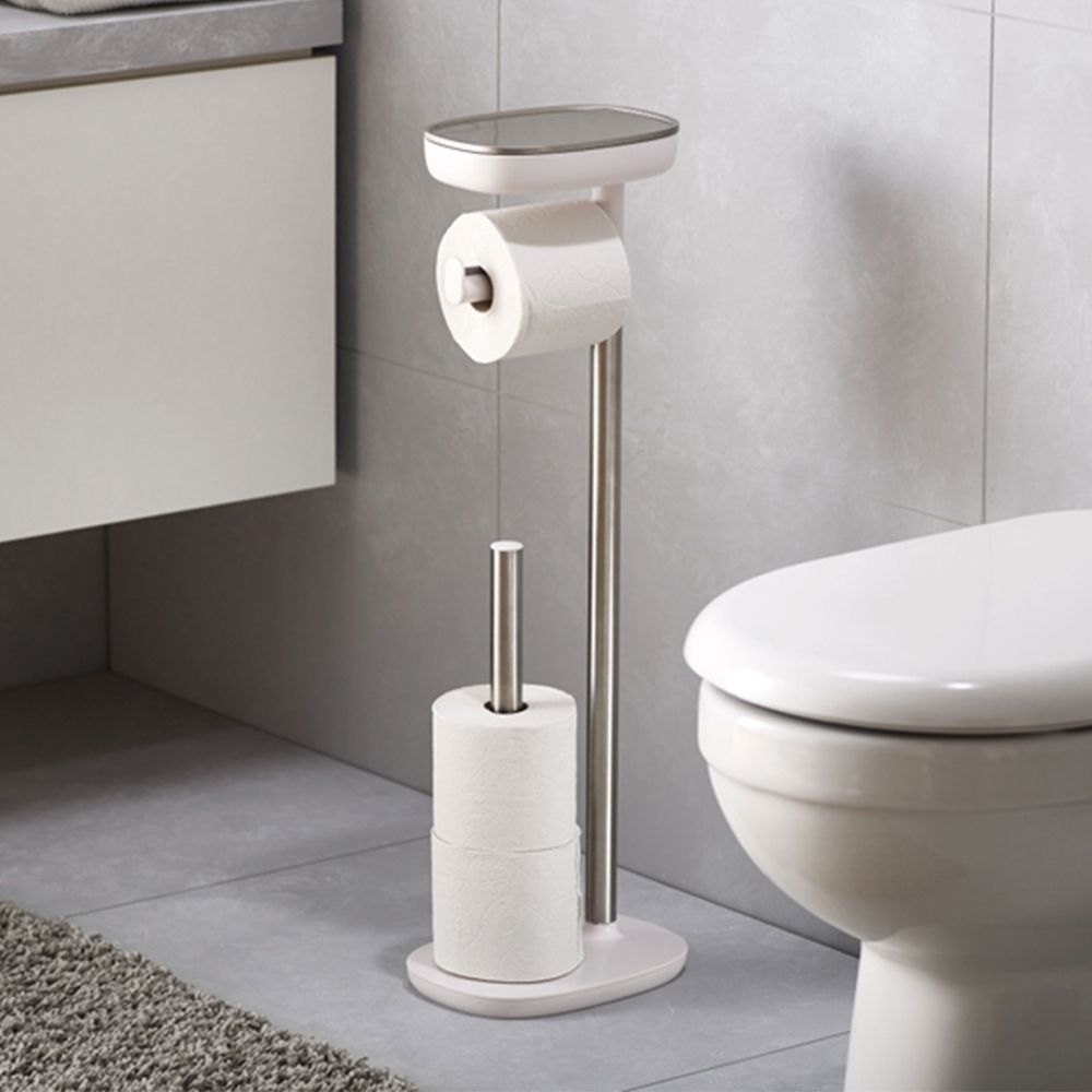 Joseph Joseph - toilet paper holder white stainless steel Joseph Joseph - toilet paper holder white stainless steel