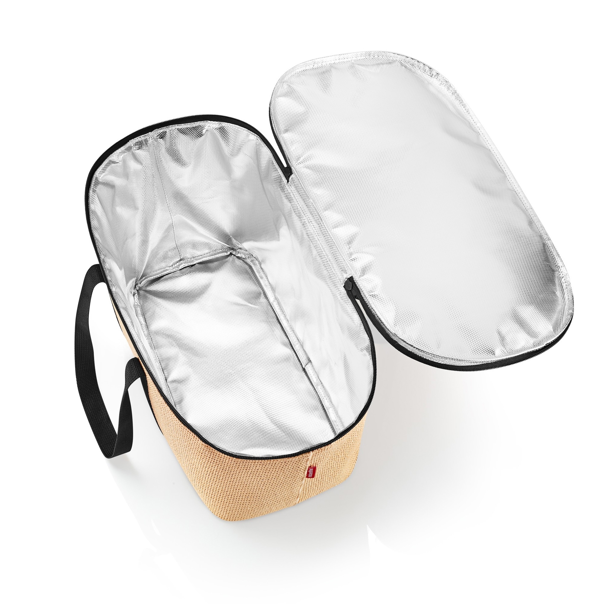 reisenthel - coolerbag - raffia black reisenthel - coolerbag - raffia black