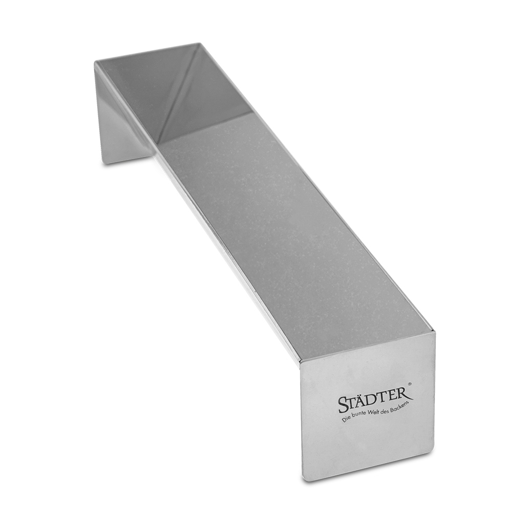 Städter - Pastry and terrine mould Triangle - 30 x 6 x 6 cm - 500 ml