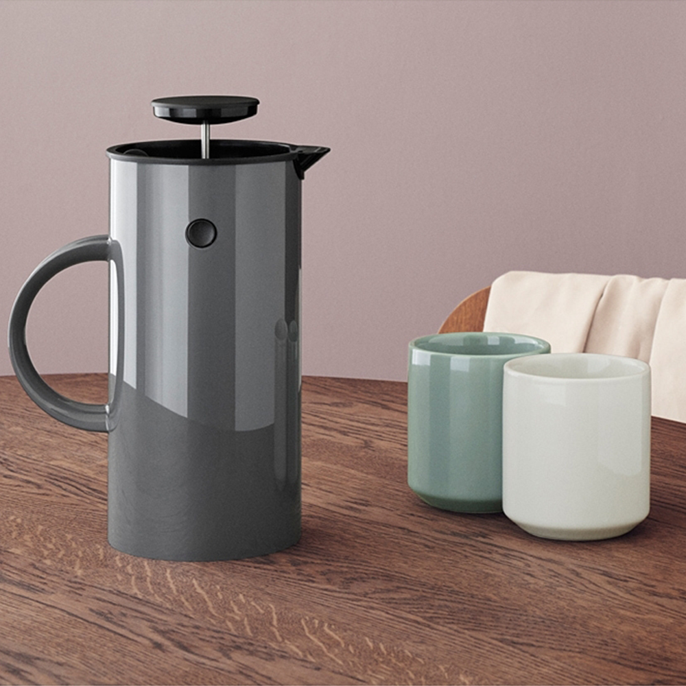 Stelton - EM77 Press coffee maker 1 L - white