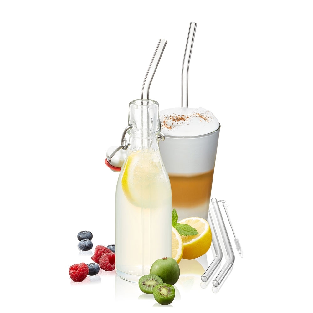 Gefu - Glass drinking straw FUTURE transparent Gefu - Glass drinking straw FUTURE transparent