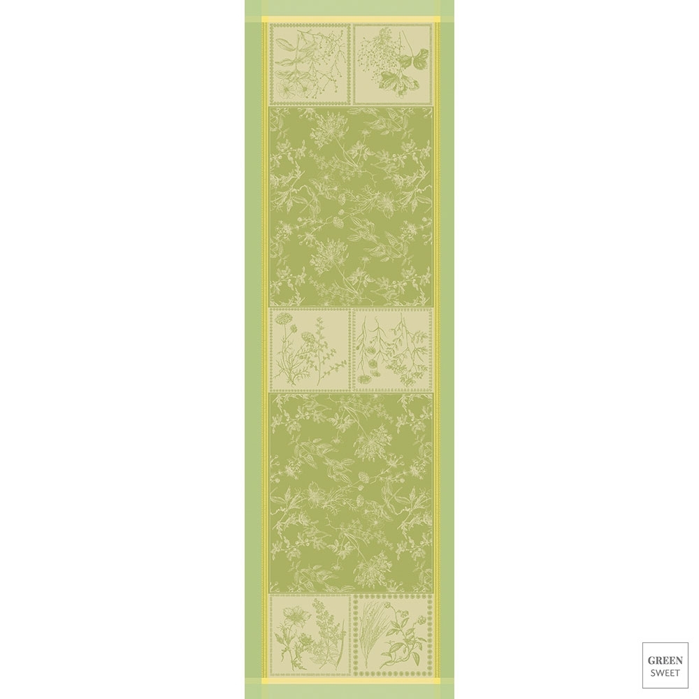 Garnier-Thiebaut Table Runner - Herbora Prairie - GS