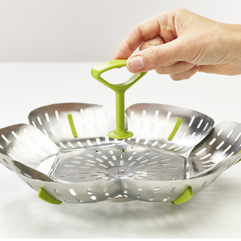 Joseph Joseph - Bloom™ Foldable Stainless Steel Steam Basket