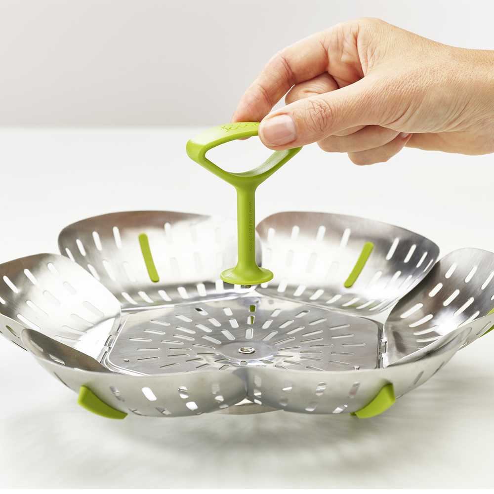 Joseph Joseph - Bloom™ Foldable Stainless Steel Steam Basket Joseph Joseph - Bloom™ Foldable Stainless Steel Steam Basket