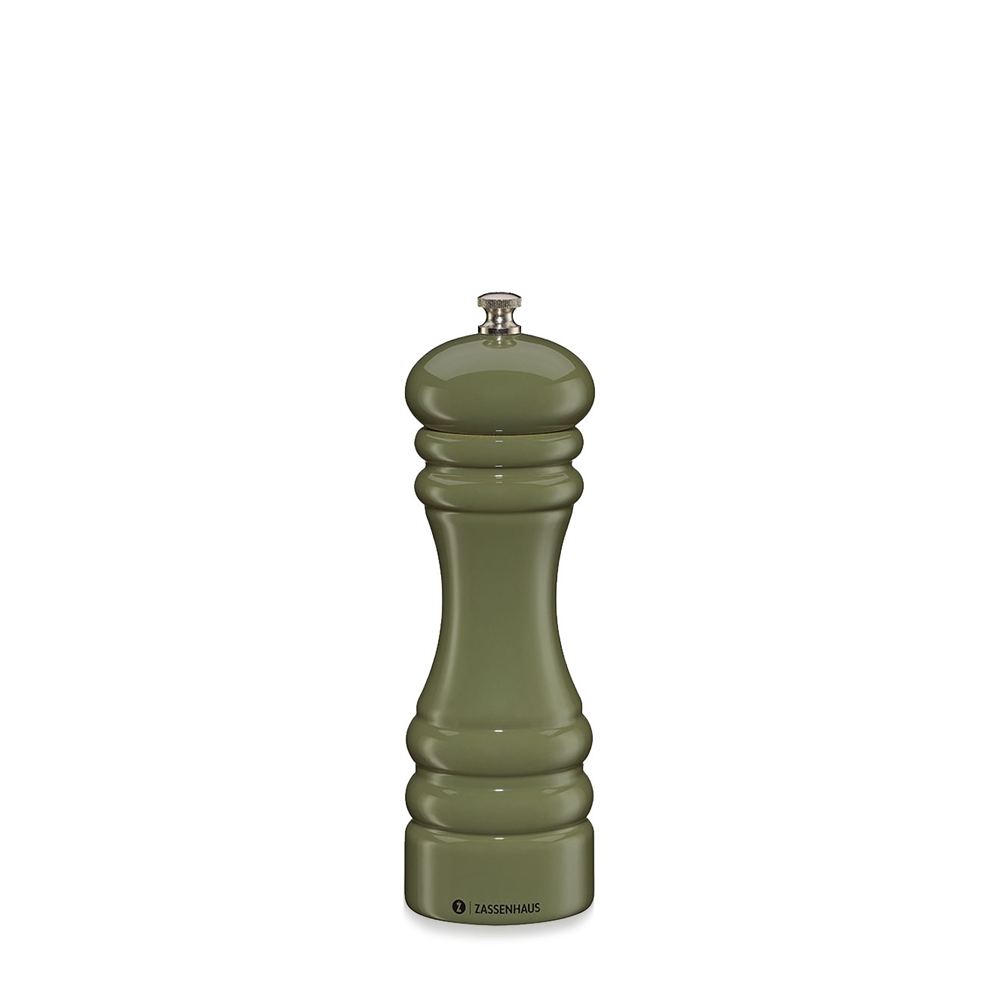 Zassenhaus - pepper mill - TREND - 18 cm - olive green