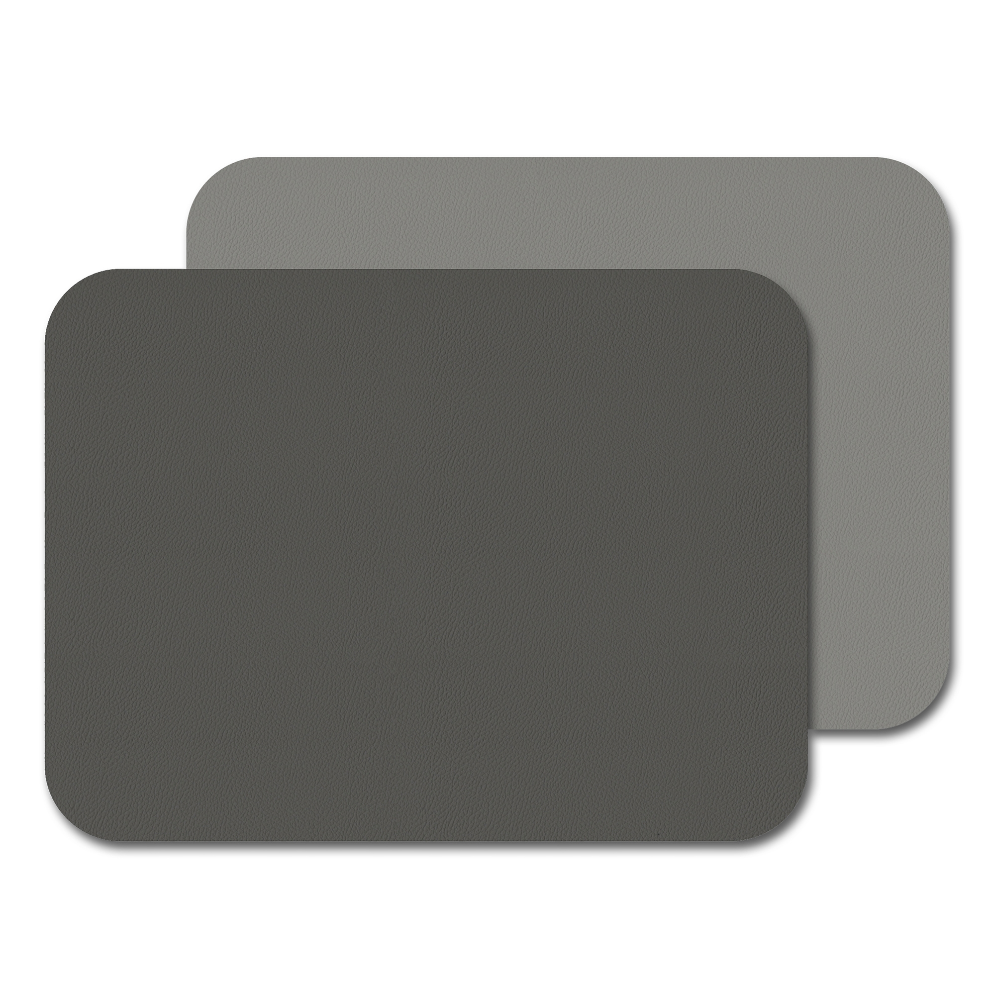 Freeform - FLEXIMATS - Tischset - 2er-Set - 46 x 33 cm - Hellgrau/Dunkelgrau Freeform - FLEXIMATS - Tischset - 2er-Set - 46 x 33 cm - Hellgrau/Dunkelgrau