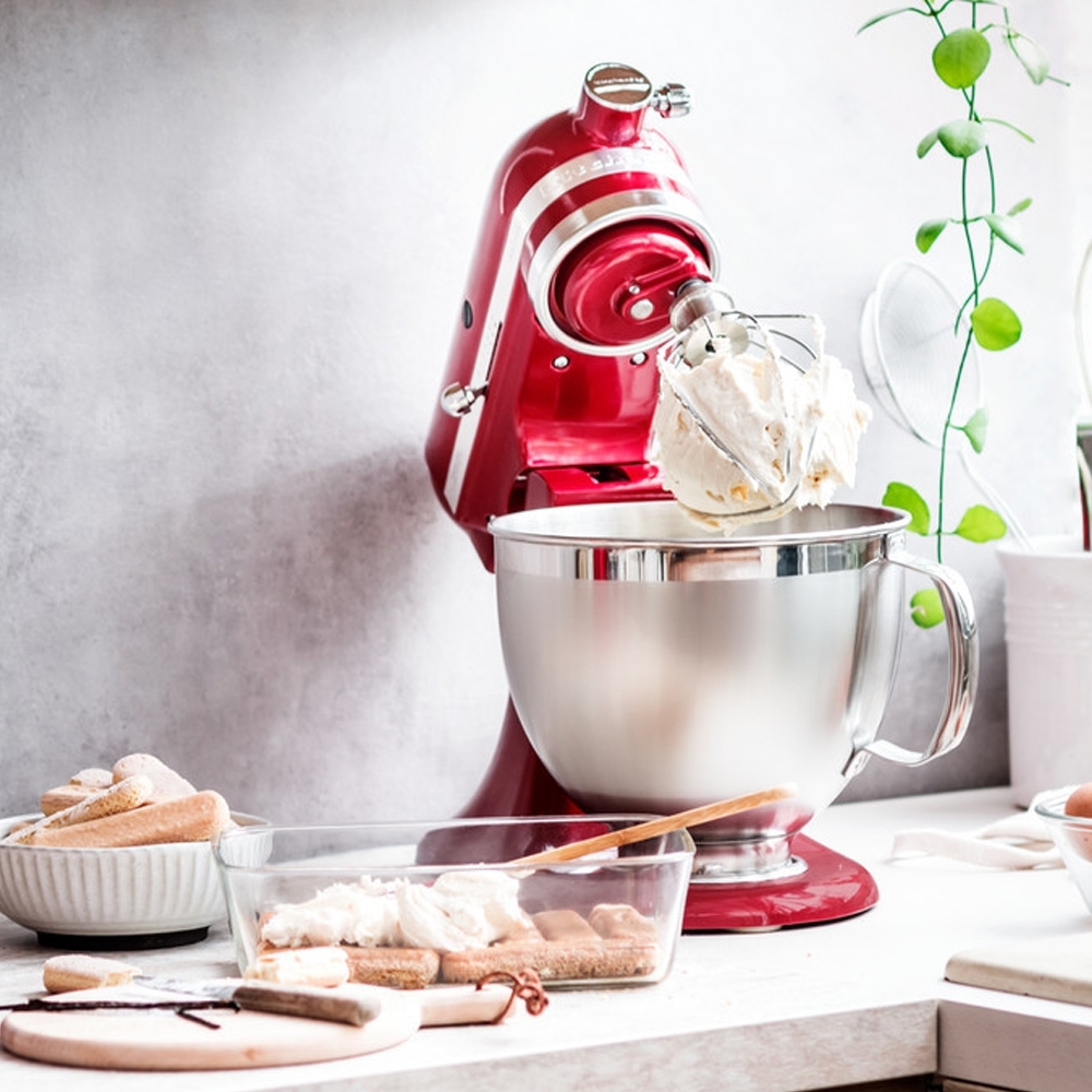 KitchenAid - Artisan Küchenmaschine 5KSM185PS - Set - Empire Rot