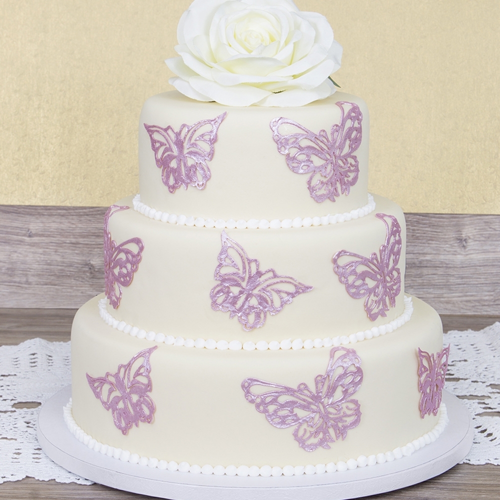 Städter - Kuchenplatte -Rund - Weiß - extra stark Städter - Kuchenplatte -Rund - Weiß - extra stark