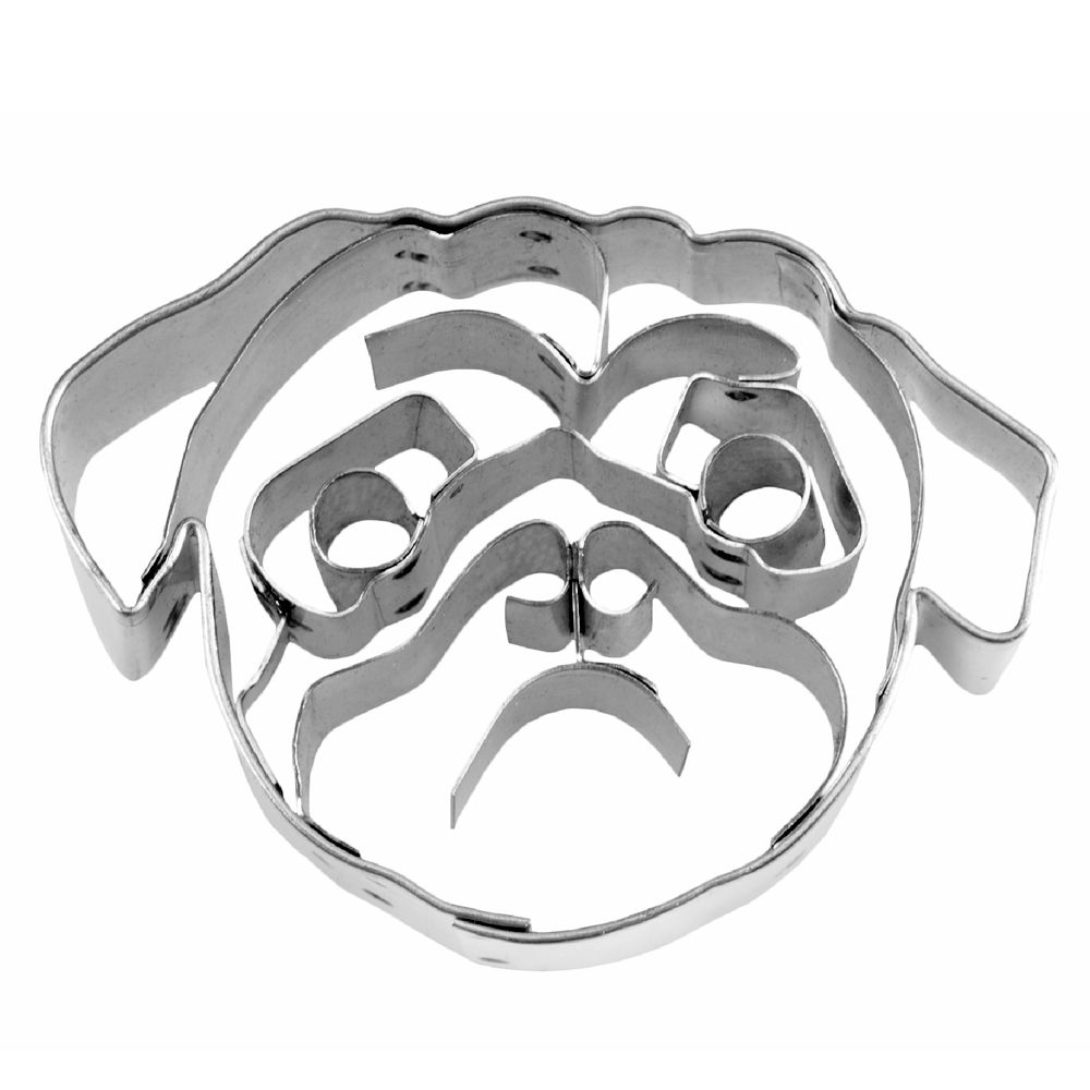 Städter - Cookie cutter Pug face 5,5 cm