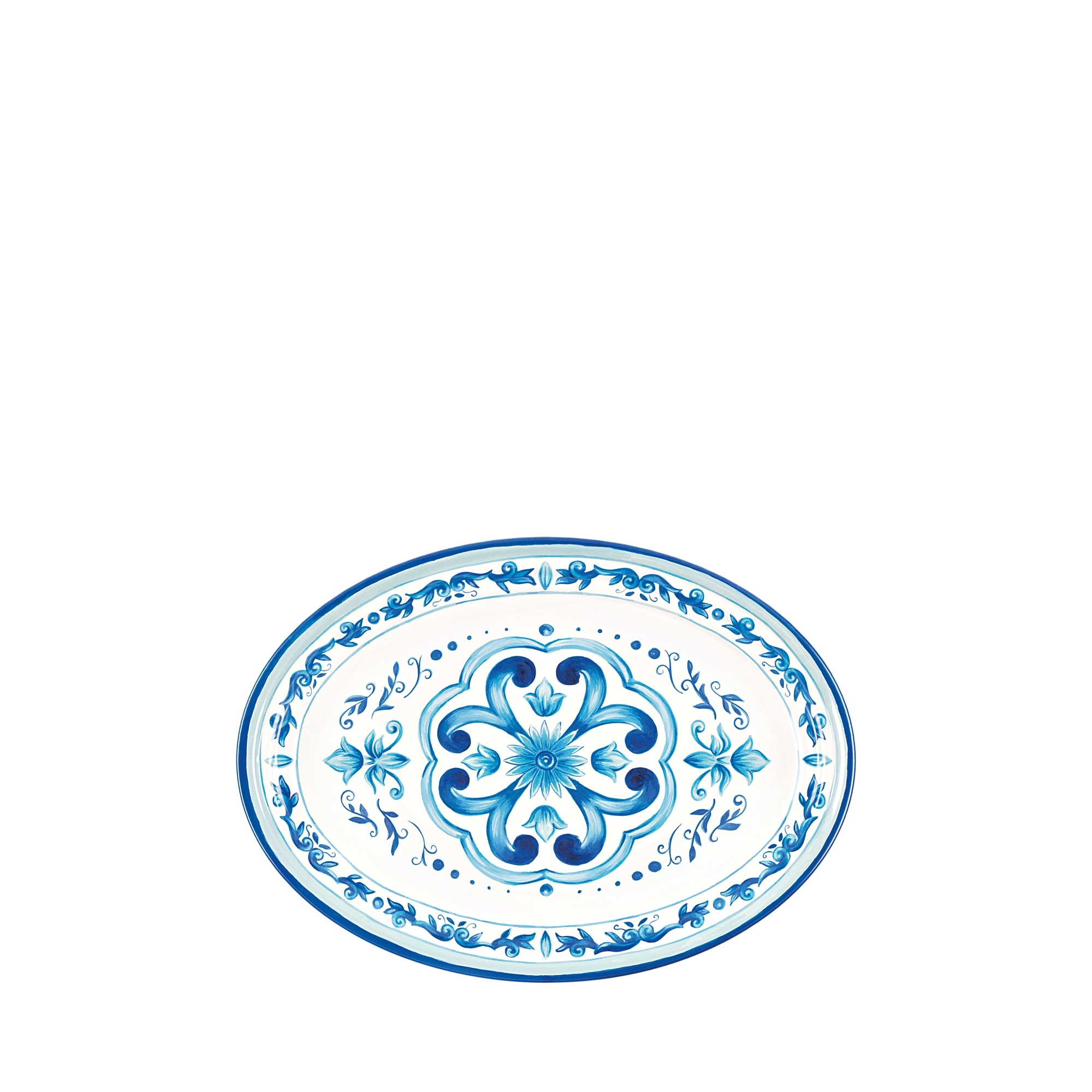 Guzzini - Serving plate "Blues" oval 35 cm Guzzini - Serving plate "Blues" oval 35 cm