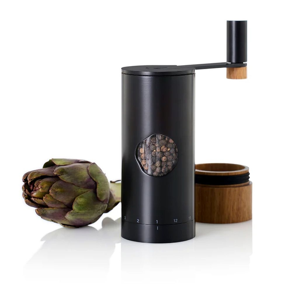 AdHoc PowerMill Black Getriebemühle für Pfeffer oder Salz