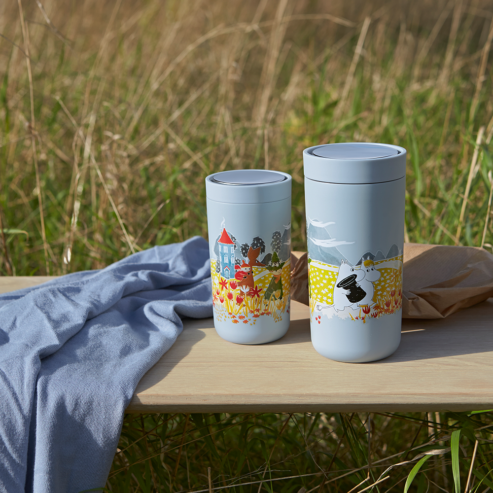 Stelton x Moomin - To Go Click - Mug 200 ml - Moomin Soft Cloud