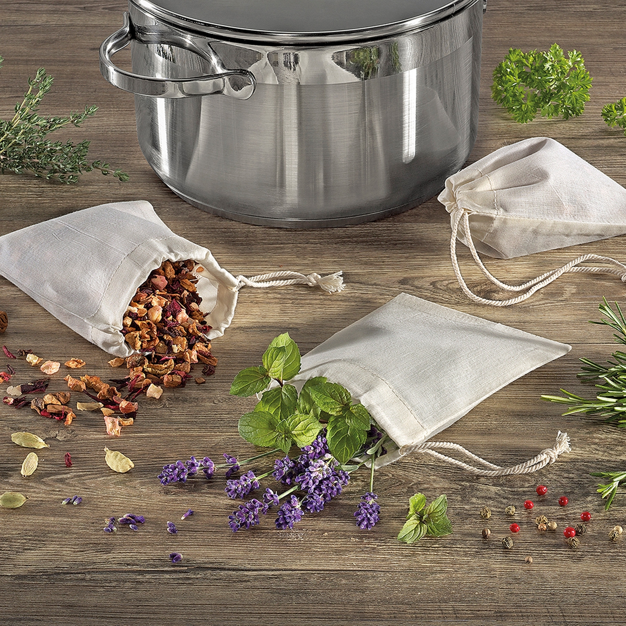 Küchenprofi - Spice/tea bags, set of 3