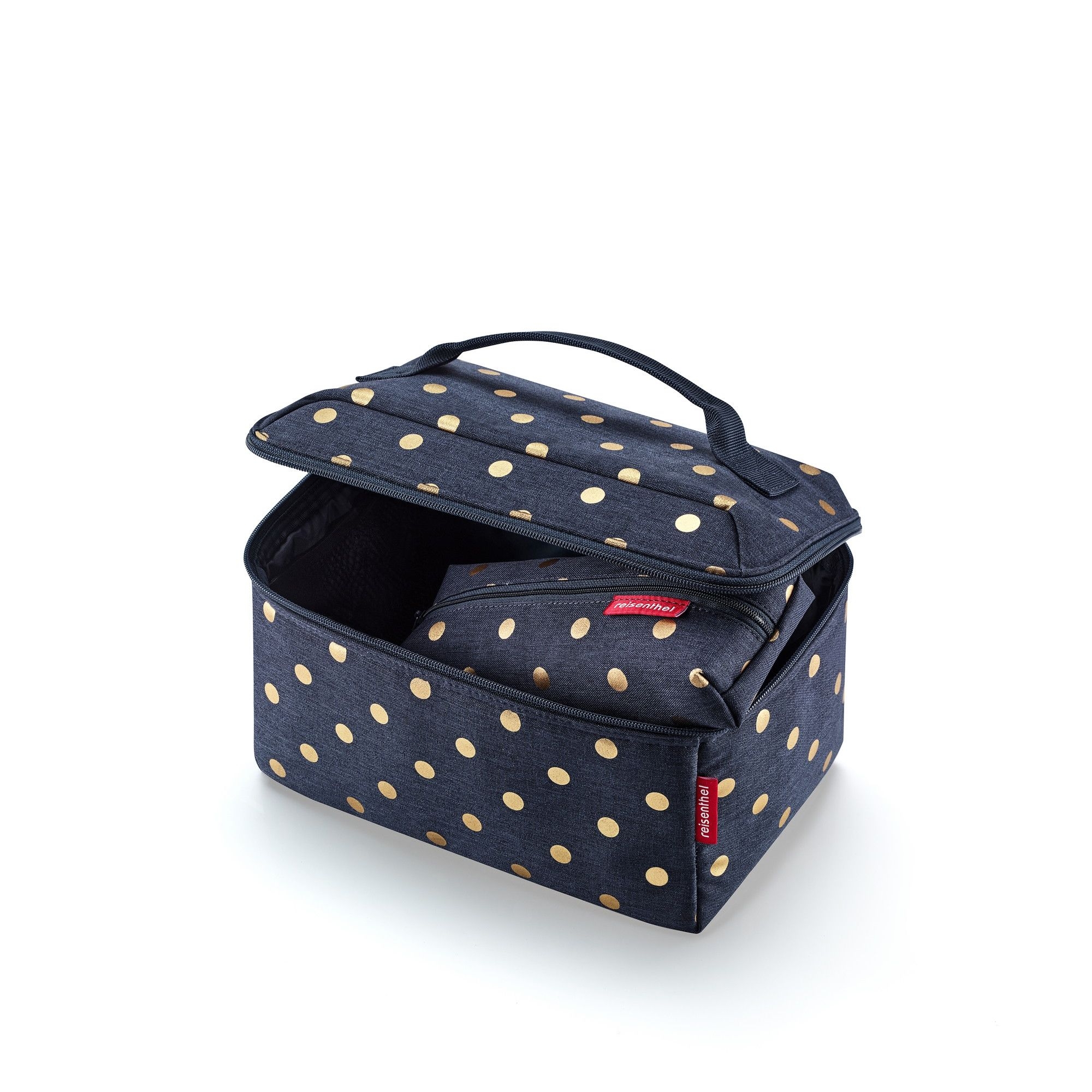 reisenthel - beautycase set # 1 - metallic dots blue reisenthel - beautycase set # 1 - metallic dots blue