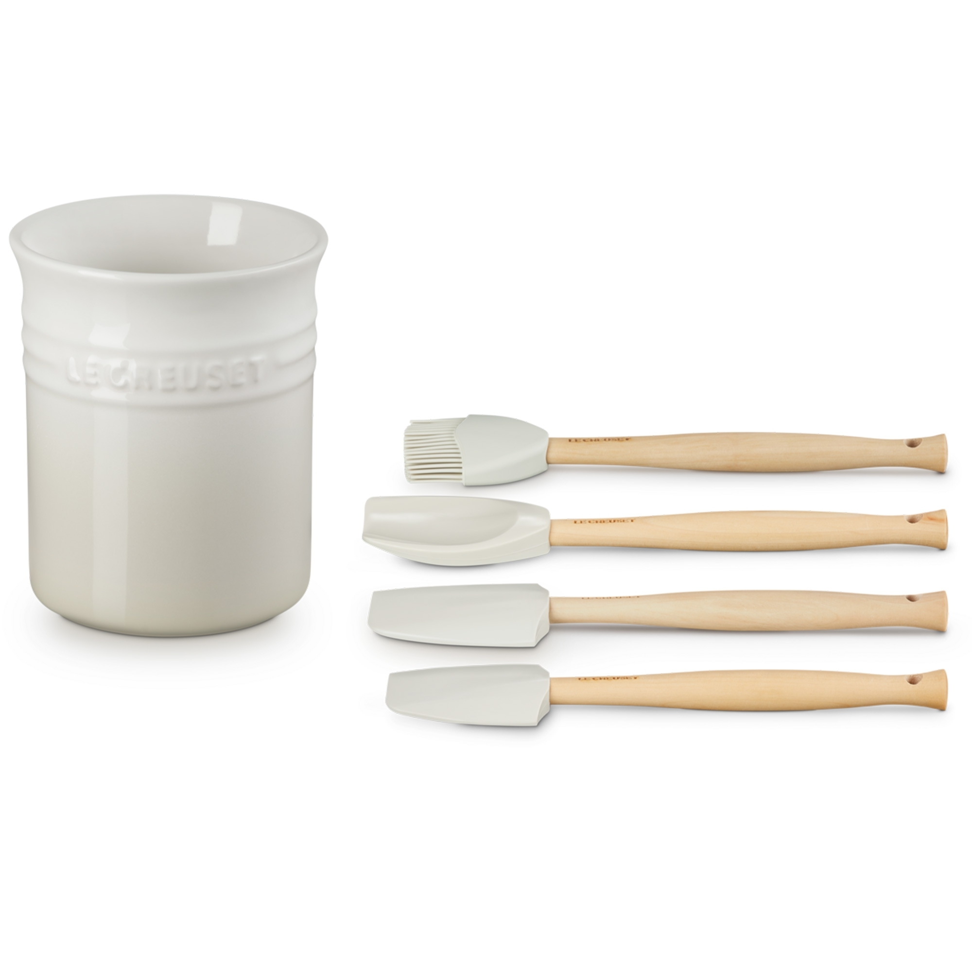 Le Creuset - Kochkellen-Set 5tlg. Craft - Meringue
