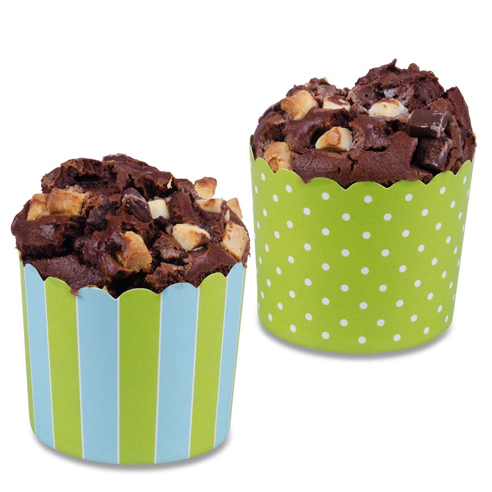 Städter - Cupcake Backform - 12 Stück - verschiedene Muster Städter - Cupcake Backform - 12 Stück - verschiedene Muster