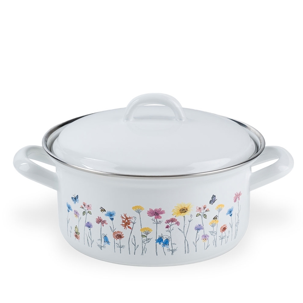 Riess special decor - FLORA -  casserole with lid Riess special decor - FLORA -  casserole with lid