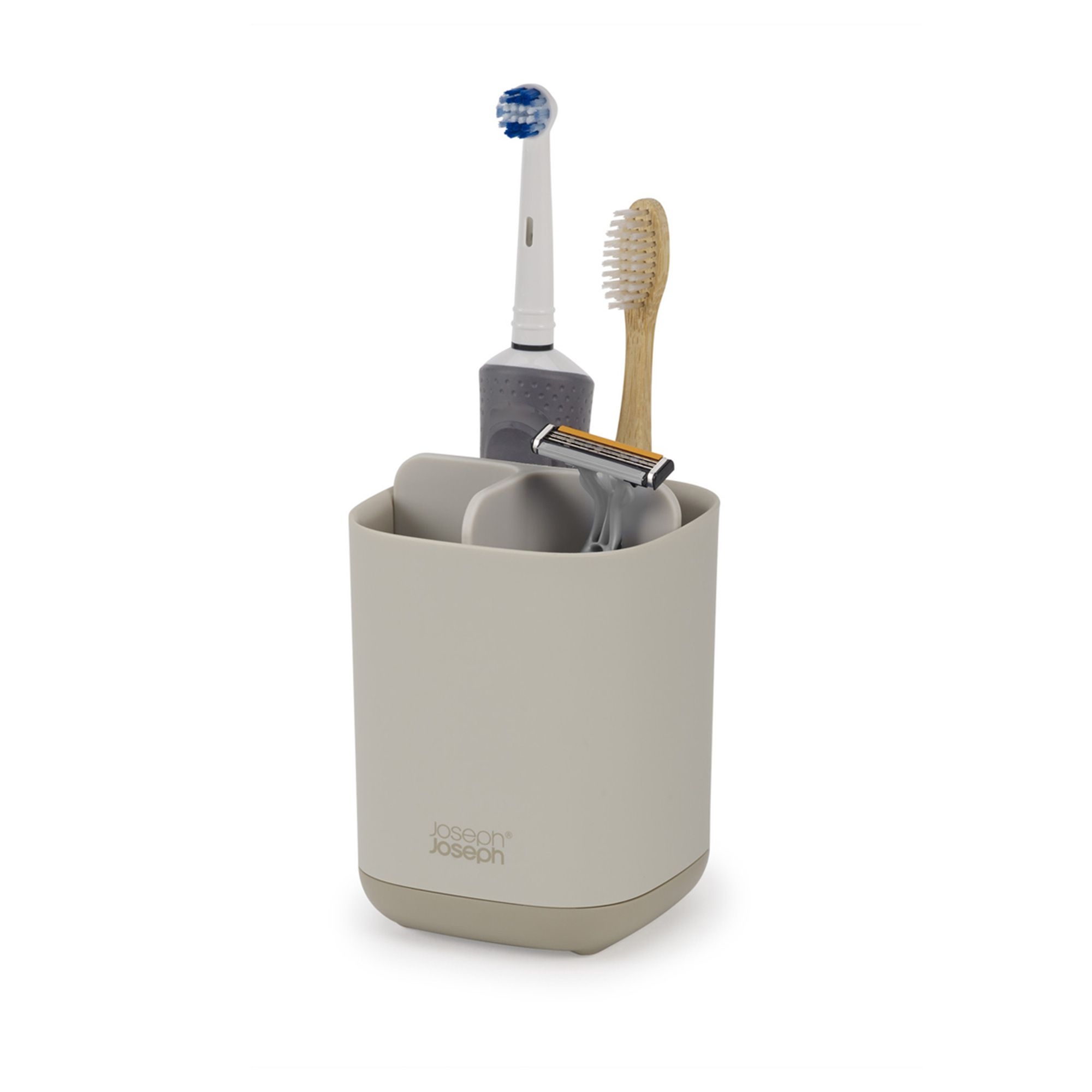 Joseph Joseph - EasyStore™ Zahnbürstenbehälter - ecru