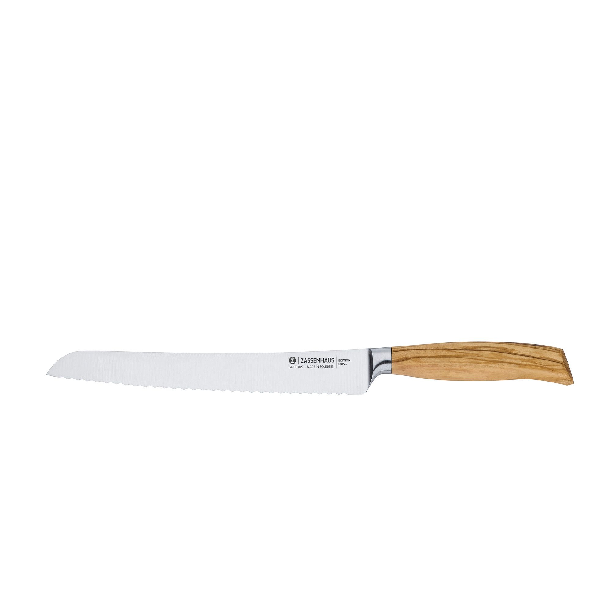 Zassenhaus - Brotmesser 22 cm - EDITION OLIVE Zassenhaus - Brotmesser 22 cm - EDITION OLIVE