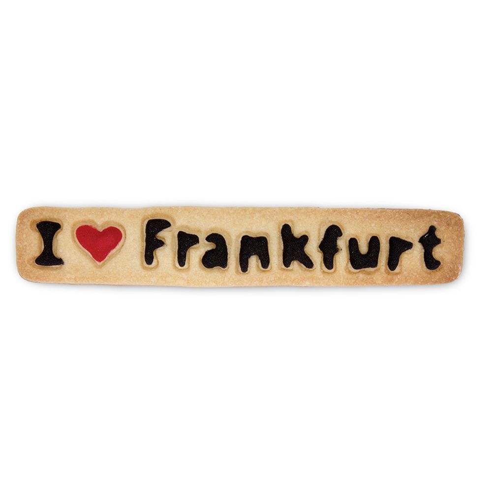 Städter - Cookie cutter I Love Frankfurt - 13 cm