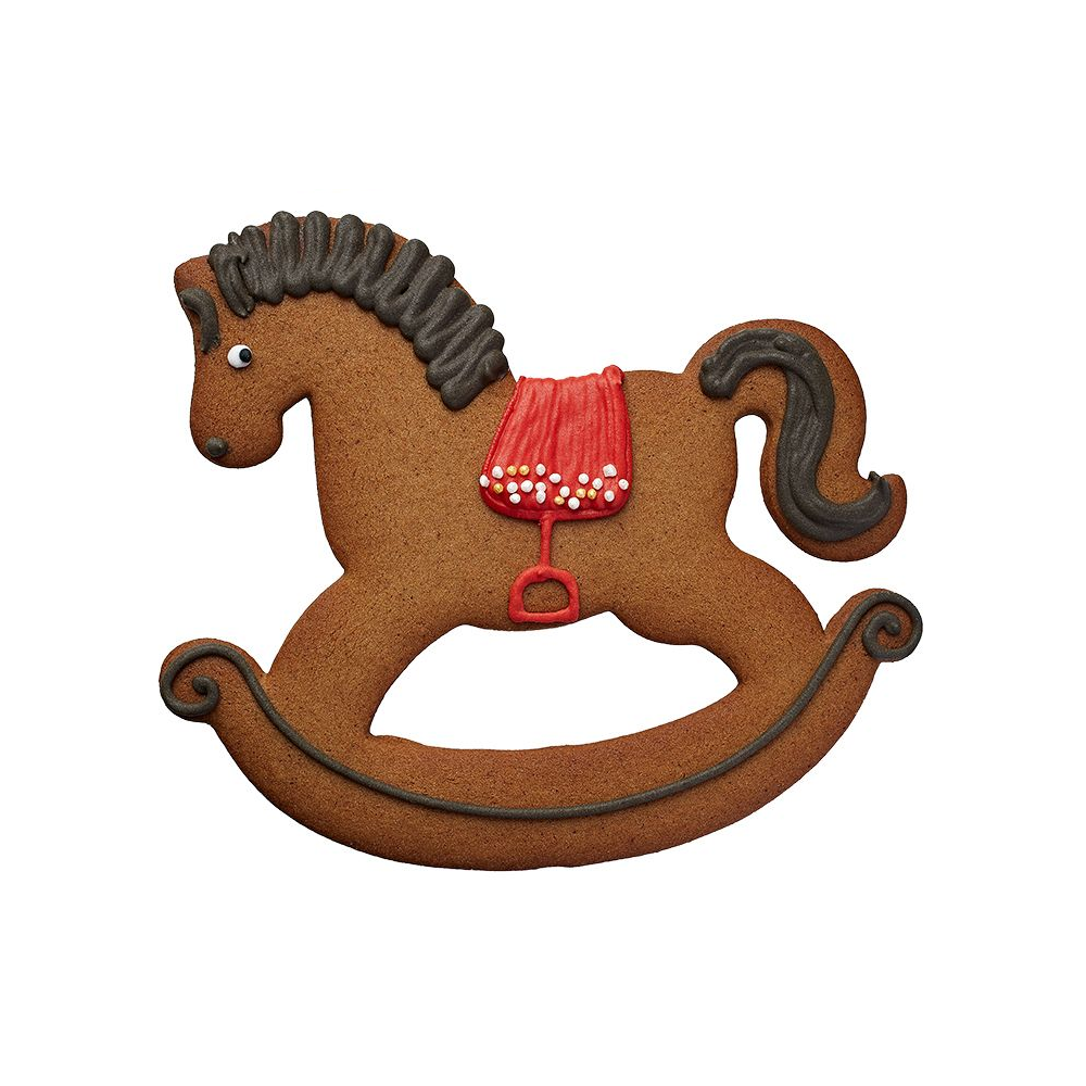 RBV Birkmann - Cookie cutter Rocking horse 12 cm RBV Birkmann - Cookie cutter Rocking horse 12 cm