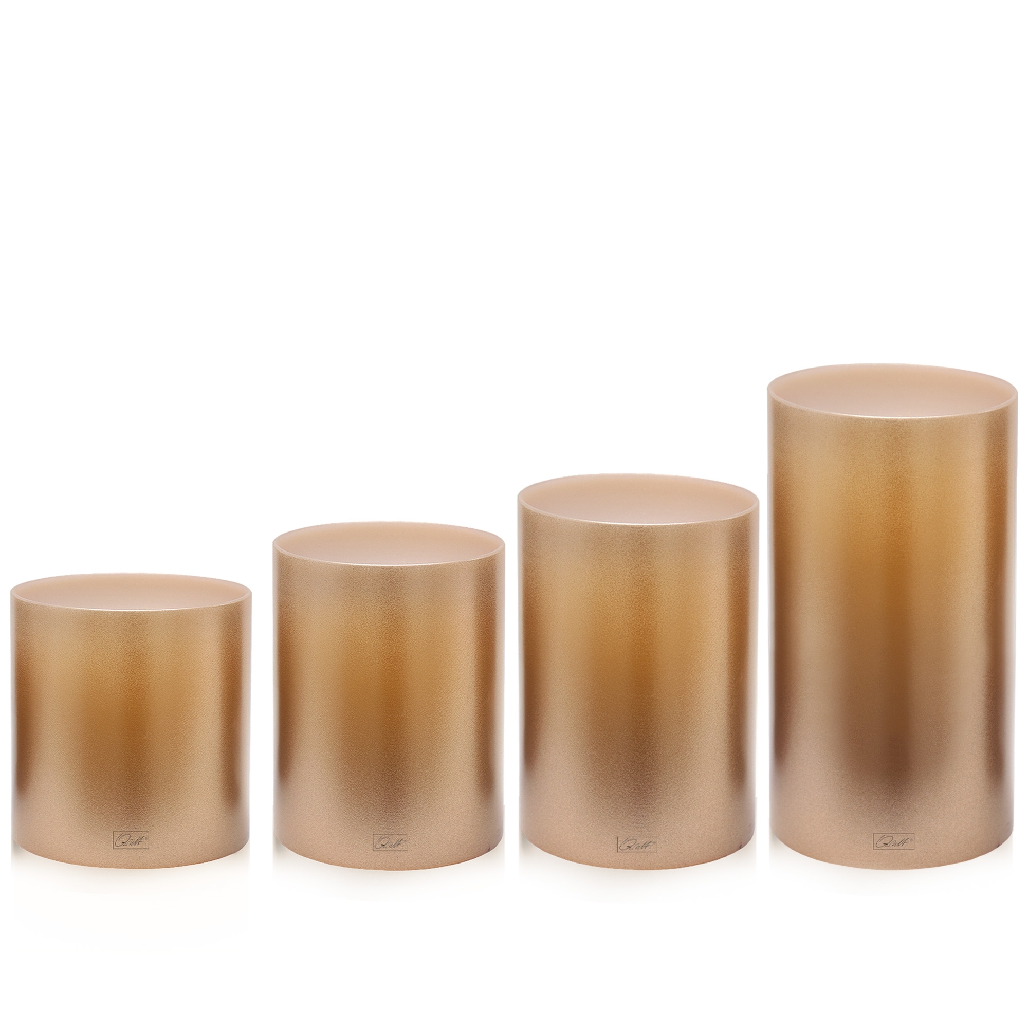 Qult Farluce Inside Metallic - Teelichthalter in Kerzenform - Kupfer Qult Farluce Inside Metallic - Teelichthalter in Kerzenform - Kupfer