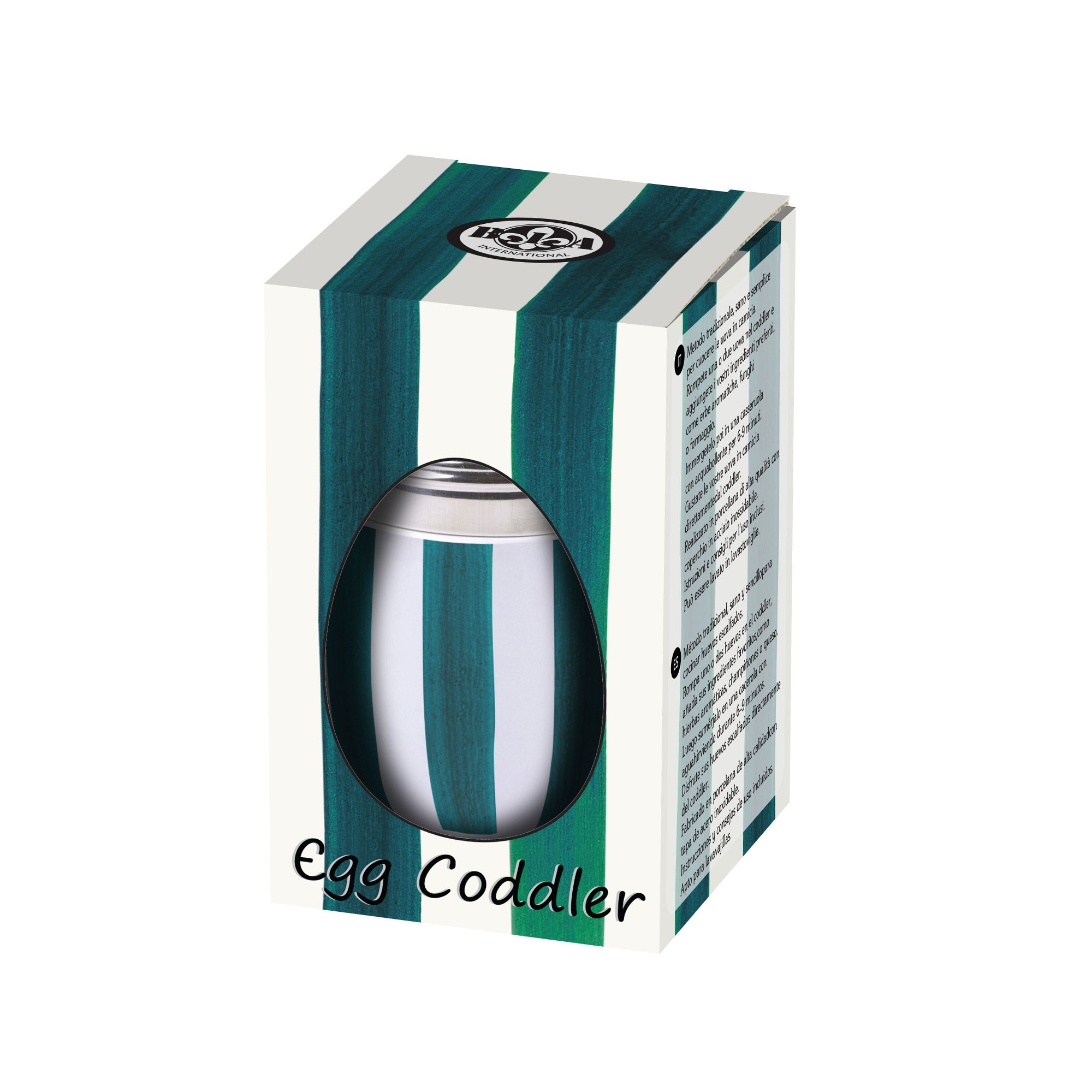 BIA - Egg Coddler - Stripes Green