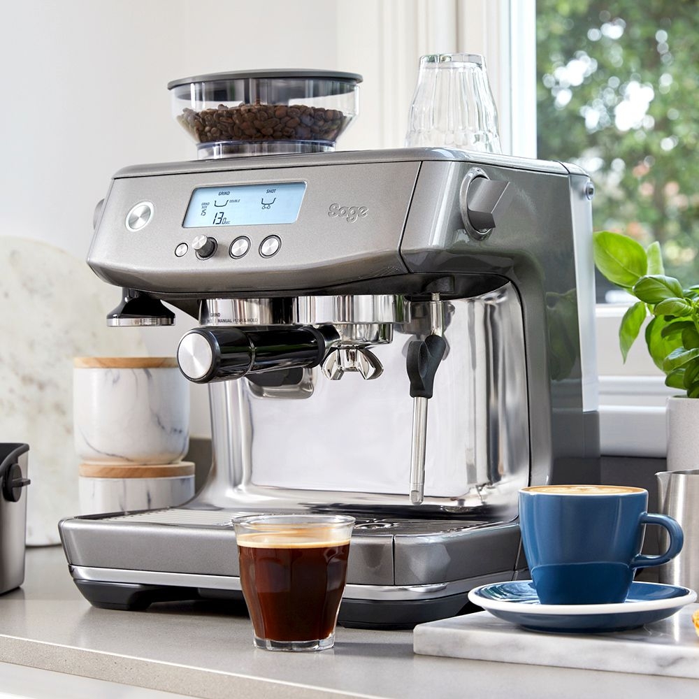 SAGE - the Barista Pro™ Espressomaschine Black Trufflel