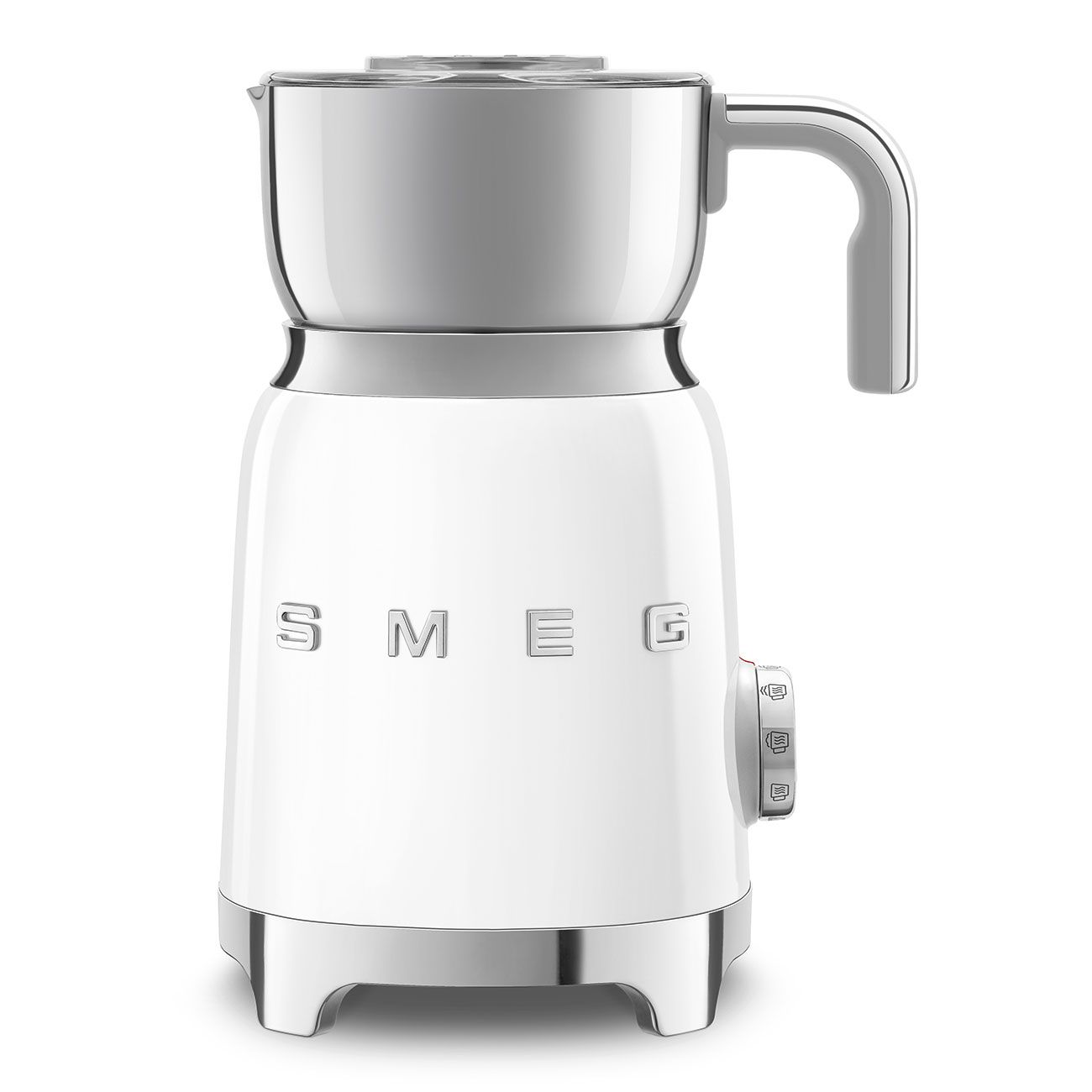 Smeg - Milchaufschäumer MFF11 - Stil Der 50° Jahre - Weiß Smeg - Milchaufschäumer MFF11 - Stil Der 50° Jahre - Weiß