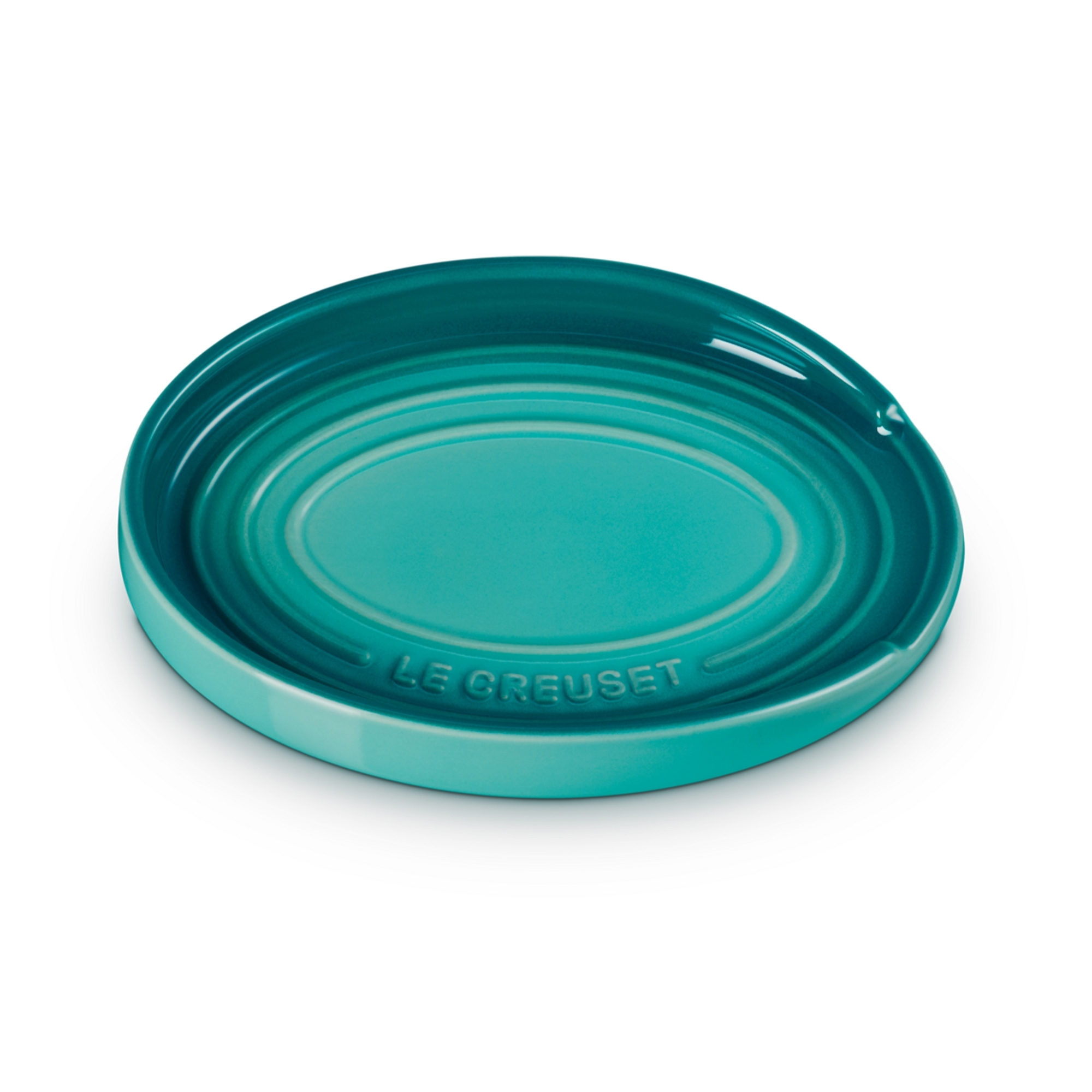 Le Creuset - Löffelablage oval 16cm - Bleu Riviera